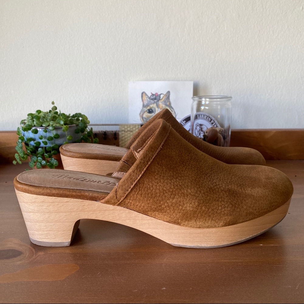 Madewell Suede Ruby Clog